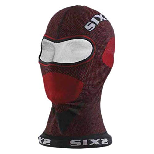 SIXS Unisex Dbx-dr Sixs DBX Sturmhaube, Rot, Einheitsgröße EU von SIXS