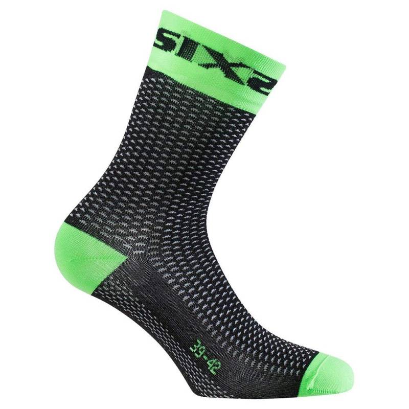 SIXS Socken, Short, grün, 47/49 WHSHORT-GR-47/49 von SIXS
