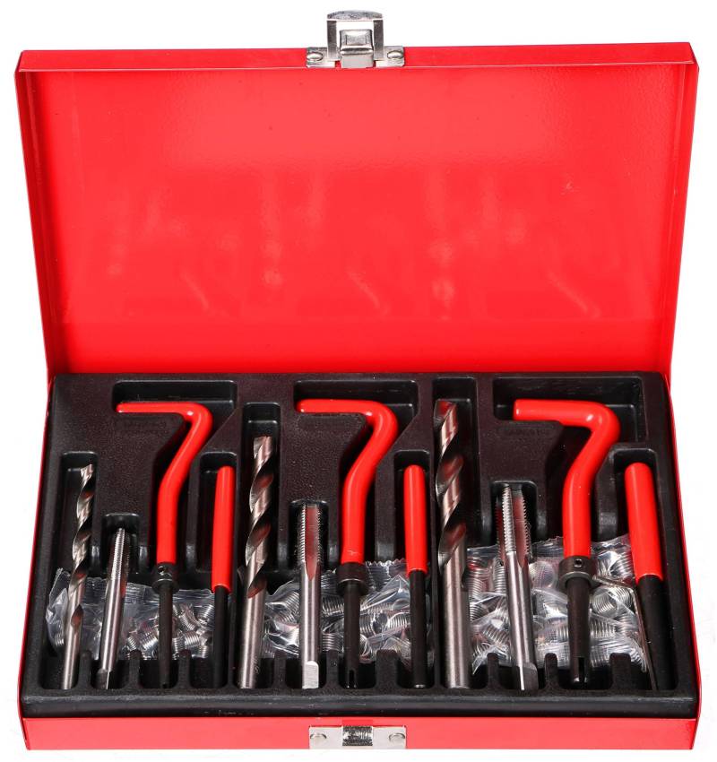 Gewindereparatur-Set Mechanic Thread Set 88, 88 Stück, M6 - M10, von SIXTOL