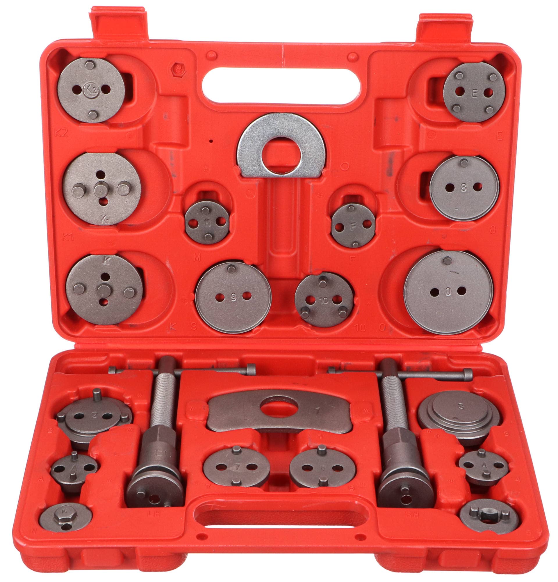 SIXTOL Brake Set 22 Bremskolbenrücksteller Set | 22tlg | Kunststoffkoffer | Rückstellwerkzeug zum des Bremskolben | Bremssattel Kolben Wind Zurück Tool Kit | KFZ Werkzeug | Bremse Instandsetzung SIXTOL Brake Set 22 Bremskolbenrücksteller Set | 22tlg | Kunststoffkoffer | Rückstellwerkzeug zum des Bremskolben | Bremssattel Kolben Wind Zurück Tool Kit | KFZ Werkzeug | Bremse Instandsetzung von SIXTOL