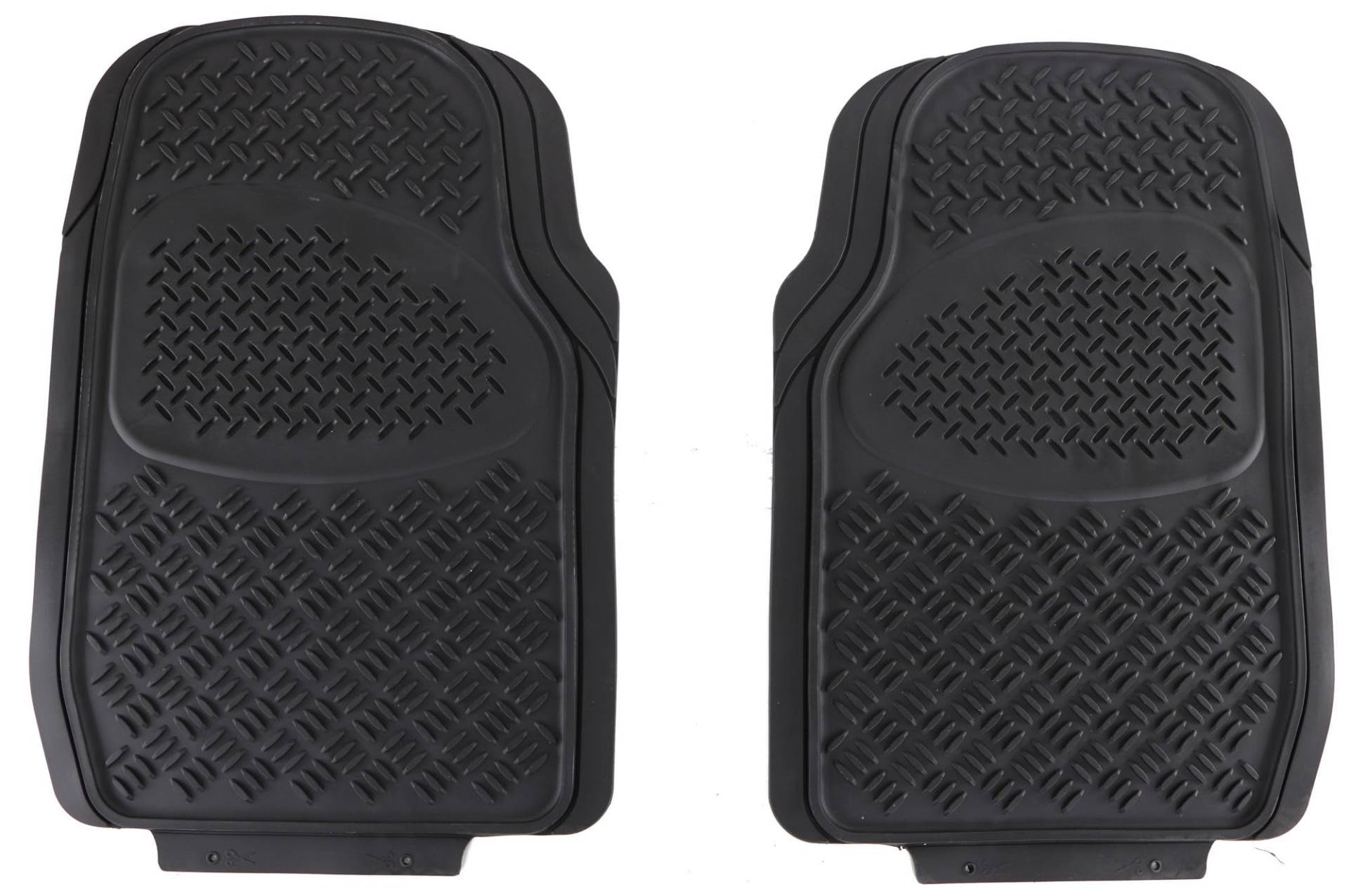 SIXTOL CAR MAT Uni Set 1 | Universelle Gummifußmatten | Für Vordersitze | 2 Stück | Zuschneidbar | Schutz vor Schmutz und Wasser | Schwarz SIXTOL CAR MAT Uni Set 1 | Universelle Gummifußmatten | Für Vordersitze | 2 Stück | Zuschneidbar | Schutz vor Schmutz und Wasser | Schwarz von SIXTOL