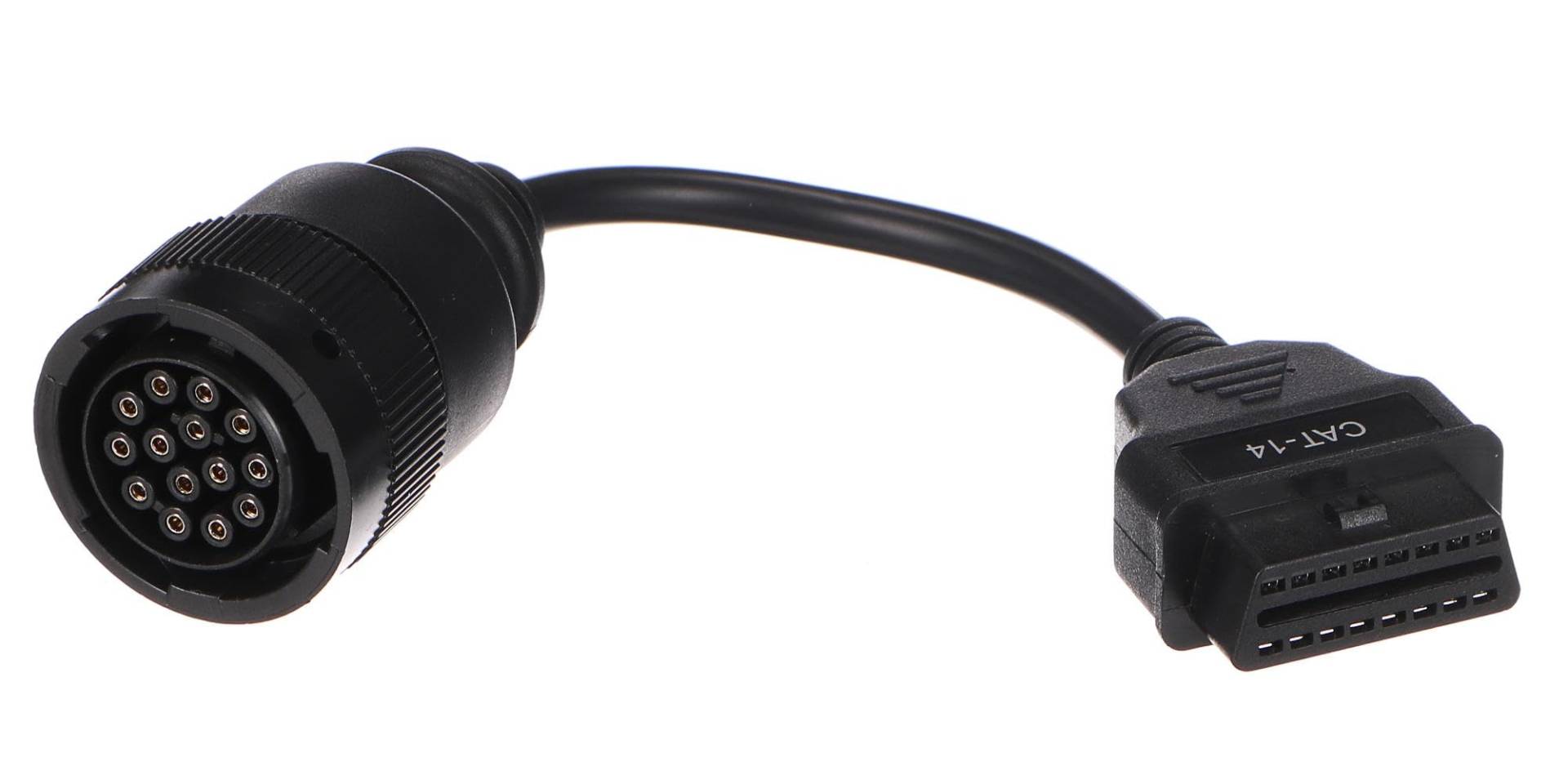 SIXTOL Mechanic Cable 9 | OBD-II Reduktion 14-Pin kompatibel mit CAT Caterpillar | Diagnoseadapter | Fahrzeugdiagnose | Nutzfahrzeuge | Werkstattzubehör | Flexibel SIXTOL Mechanic Cable 9 | OBD-II Reduktion 14-Pin kompatibel mit CAT Caterpillar | Diagnoseadapter | Fahrzeugdiagnose | Nutzfahrzeuge | Werkstattzubehör | Flexibel von SIXTOL