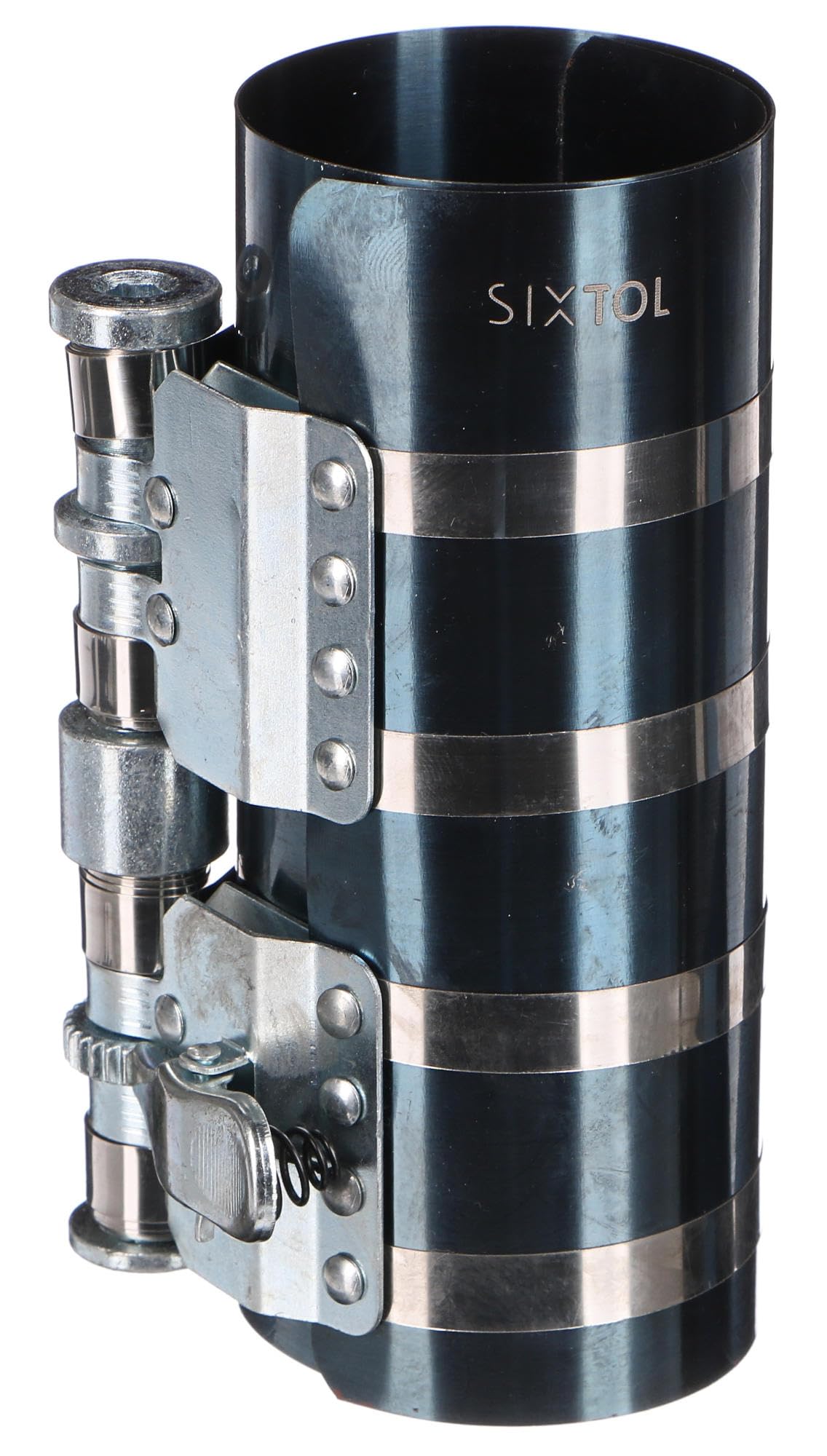 SIXTOL Mechanic Piston 3 | Kolbenring-Spannband | Höhe 150 mm | Spannbereich bis 175 mm | Werkzeug für Motoren | Montagehilfe | Kolbenringe SIXTOL Mechanic Piston 3 | Kolbenring-Spannband | Höhe 150 mm | Spannbereich bis 175 mm | Werkzeug für Motoren | Montagehilfe | Kolbenringe von SIXTOL
