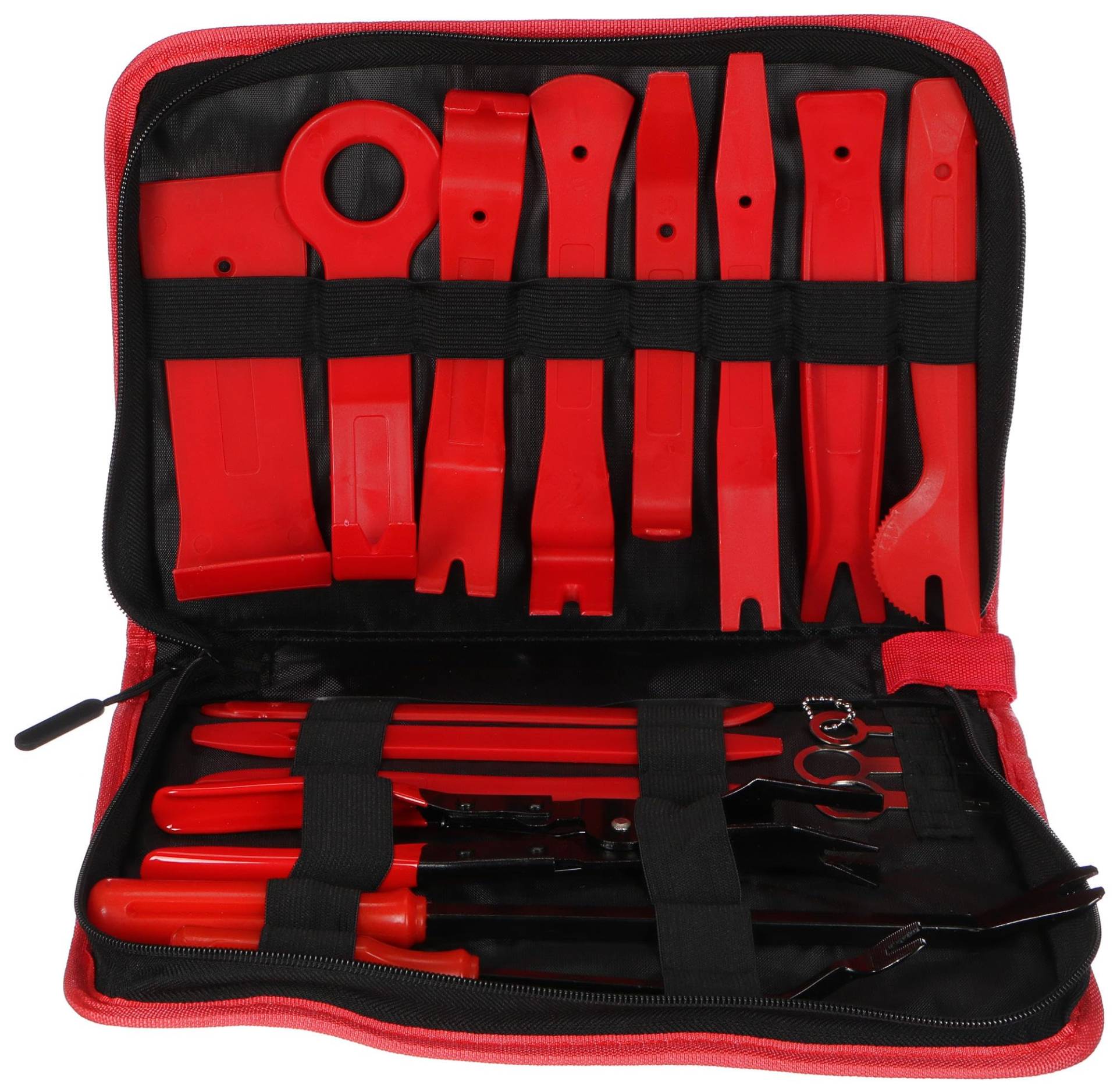 SIXTOL Mechanic Trim Set 19 | Multifunktionsset zur Demontage von Verkleidungen und Innenräumen | 19-teilig | Für Fahrzeuginterieur | Mit Reißverschlussetui SIXTOL Mechanic Trim Set 19 | Multifunktionsset zur Demontage von Verkleidungen und Innenräumen | 19-teilig | Für Fahrzeuginterieur | Mit Reißverschlussetui von SIXTOL