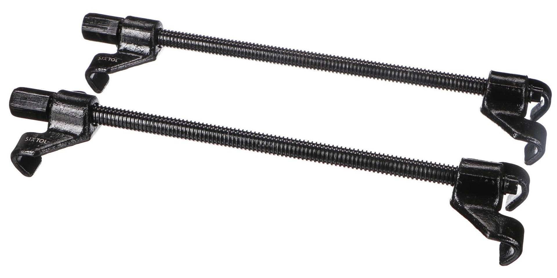 SIXTOL Spring Set 370mm, 2 STK Auto Federspanner, Montagespanner Werkzeug, Tuning, Tieferlegung Federbeine und Stossdämpfer, Fahrwerksfeder, Spannweite Feder Spanner für Universal PKW KFZ SIXTOL Spring Set 370mm, 2 STK Auto Federspanner, Montagespanner Werkzeug, Tuning, Tieferlegung Federbeine und Stossdämpfer, Fahrwerksfeder, Spannweite Feder Spanner für Universal PKW KFZ von SIXTOL