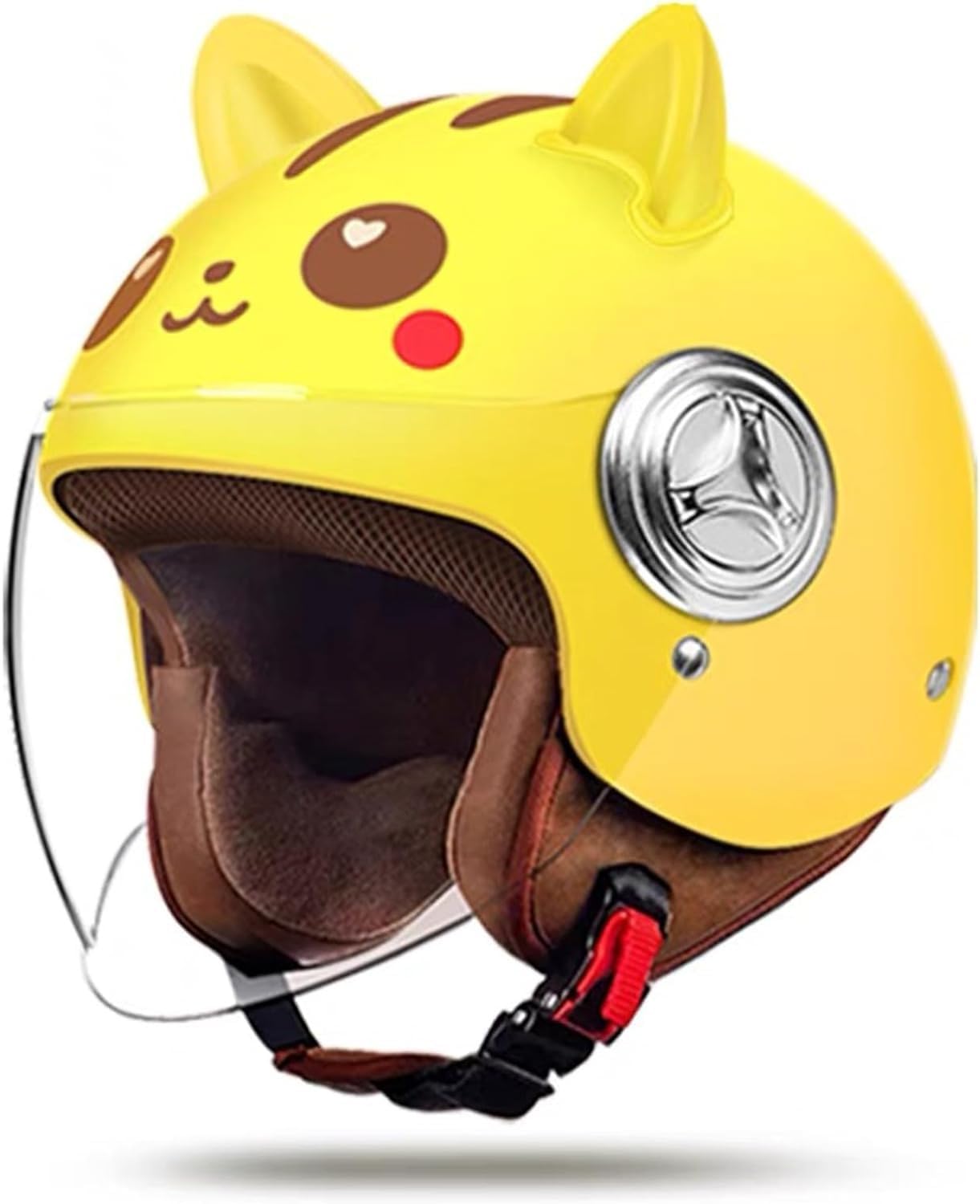 Halbhelm Für Kinder, Motorradhelme Für Kinder, Mit HD-Sonnenblende, Elektroroller-Moped-Motocross-Helm, Für Jungen Und Mädchen Im Alter Von 3 Bis 15 Jahren 7,One Size Halbhelm Für Kinder, Motorradhelme Für Kinder, Mit HD-Sonnenblende, Elektroroller-Moped-Motocross-Helm, Für Jungen Und Mädchen Im Alter Von 3 Bis 15 Jahren 7,One Size von SJAPEX