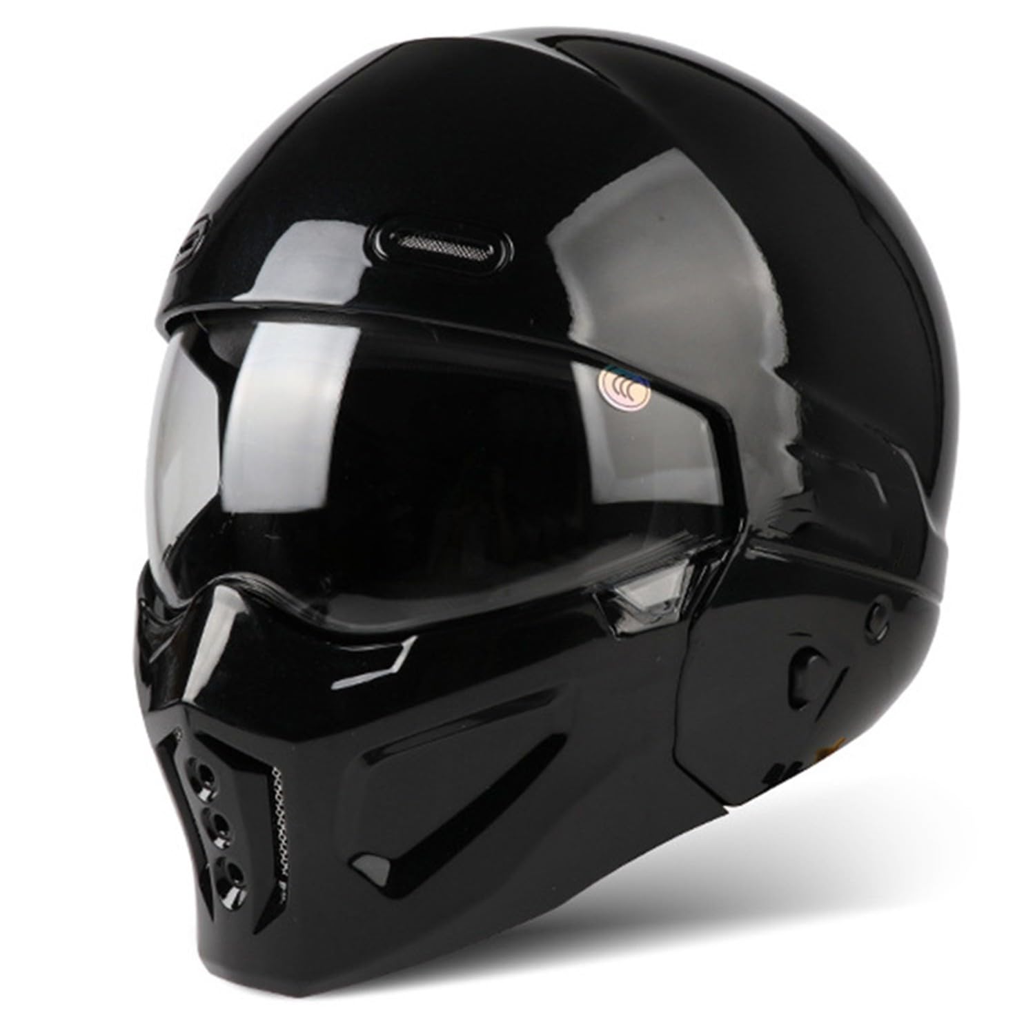 Integralhelm Motorradhelm Retro Personality Road Kombihelm ECE-Zulassung Retro Jethelm Mopedhelm Rollerhelm Für Erwachsene Männer Frauen 1,L Integralhelm Motorradhelm Retro Personality Road Kombihelm ECE-Zulassung Retro Jethelm Mopedhelm Rollerhelm Für Erwachsene Männer Frauen 1,L von SJAPEX