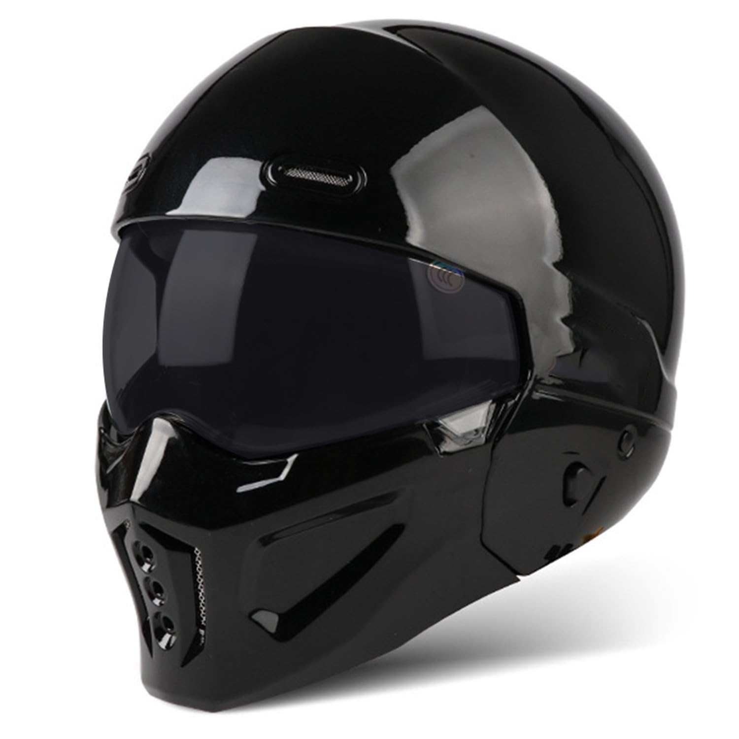 Integralhelm Motorradhelm Retro Personality Road Kombihelm ECE-Zulassung Retro Jethelm Mopedhelm Rollerhelm Für Erwachsene Männer Frauen 2,XXL Integralhelm Motorradhelm Retro Personality Road Kombihelm ECE-Zulassung Retro Jethelm Mopedhelm Rollerhelm Für Erwachsene Männer Frauen 2,XXL von SJAPEX