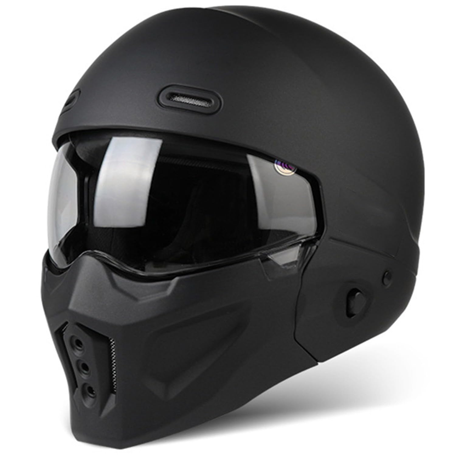 Integralhelm Motorradhelm Retro Personality Road Kombihelm ECE-Zulassung Retro Jethelm Mopedhelm Rollerhelm Für Erwachsene Männer Frauen 4,S Integralhelm Motorradhelm Retro Personality Road Kombihelm ECE-Zulassung Retro Jethelm Mopedhelm Rollerhelm Für Erwachsene Männer Frauen 4,S von SJAPEX