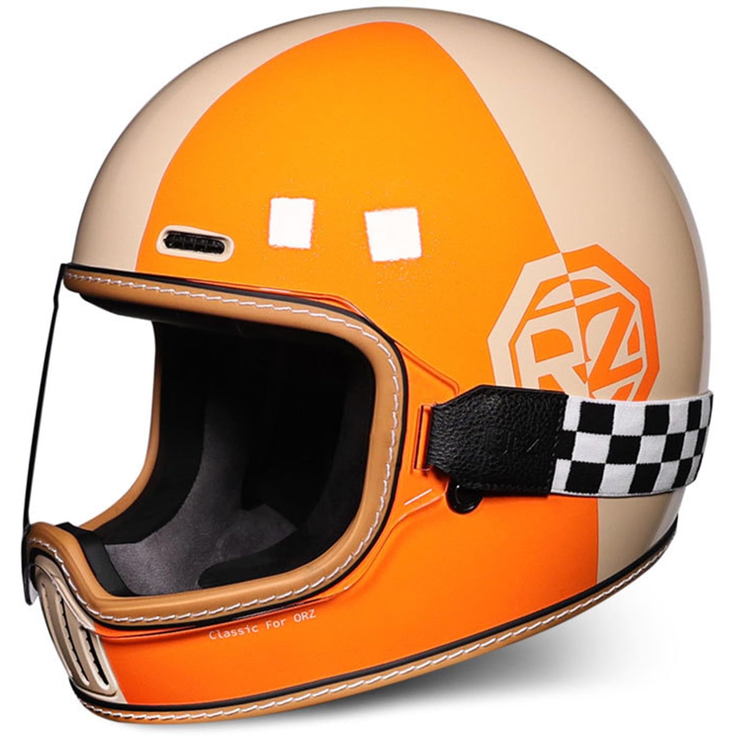Integralhelm Vintage Motorrad Roller Retro Klassisch Crash Racing Rally Touring ECE-Geprüfter Helm Rollerhelme ATV UTV Unisex-Erwachsene 10,XXL Integralhelm Vintage Motorrad Roller Retro Klassisch Crash Racing Rally Touring ECE-Geprüfter Helm Rollerhelme ATV UTV Unisex-Erwachsene 10,XXL von SJAPEX