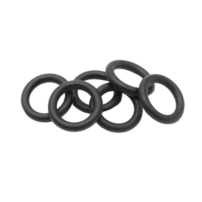 10Pcs NBR O Ring Seal Gasket CS 5mm OD 15~170mm Nitrile Butadiene Rubber Spacer Oil Resistance Washer Round Shape Black(OD 56MM ID 46MM_CS 5.0MM) von SJDXTZH