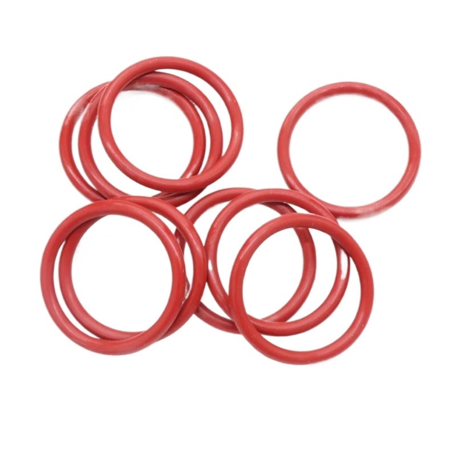 10pcs VMQ O Ring Seal Gasket CS 5mm OD 15~150mm Silicone Rubber Insulated Waterproof Washer(ID 145mm OD 155mm) von SJDXTZH