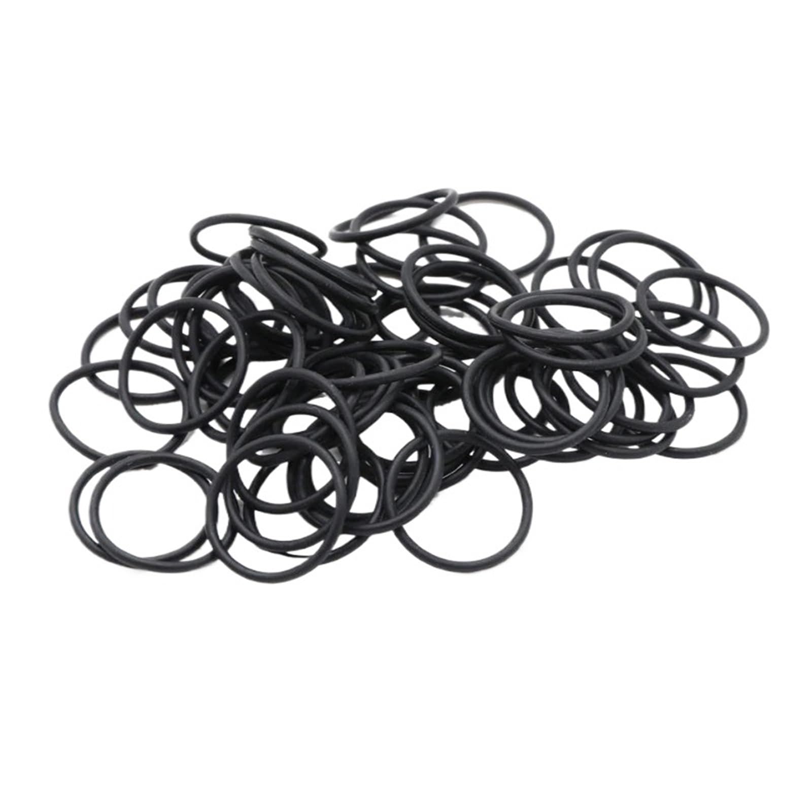 50Pcs NBR O Ring Seal Gasket Thickness CS 1mm OD 3~80mm Nitrile Butadiene Rubber Spacer Oil Resistance Washer Round Shape Black(OD 3MM ID 1MM_CS 1.0MM) von SJDXTZH