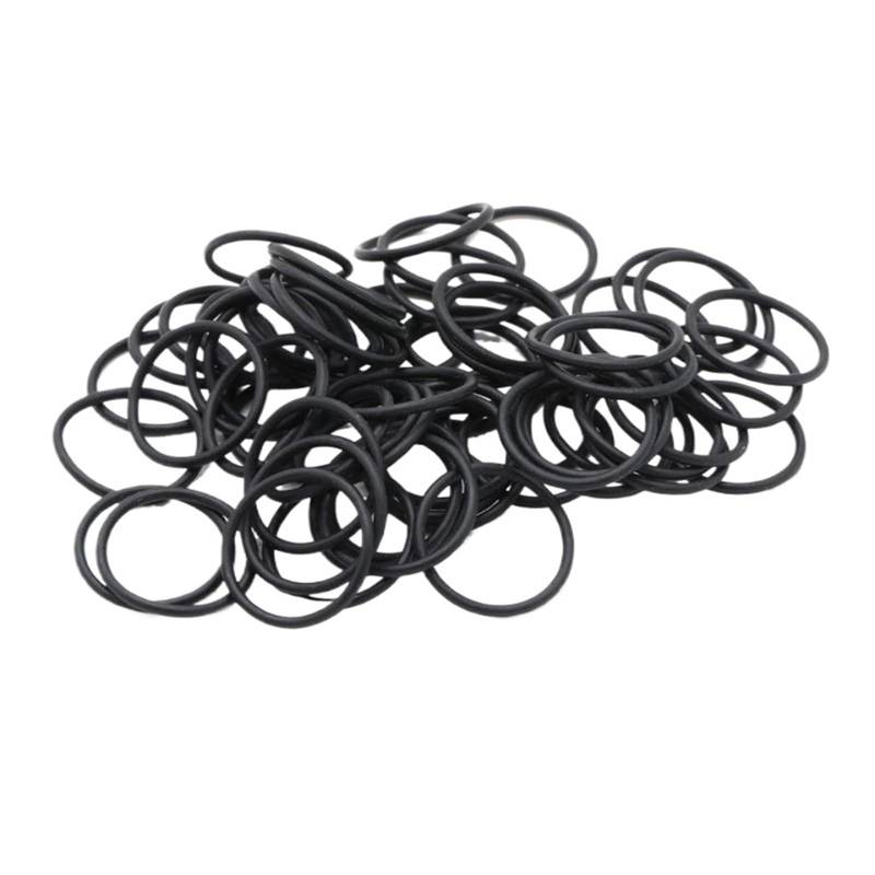 50Pcs NBR O Ring Seal Gasket Thickness CS 1mm OD 3~80mm Nitrile Butadiene Rubber Spacer Oil Resistance Washer Round Shape Black(OD 3MM ID 1MM_CS 1.0MM) von SJDXTZH