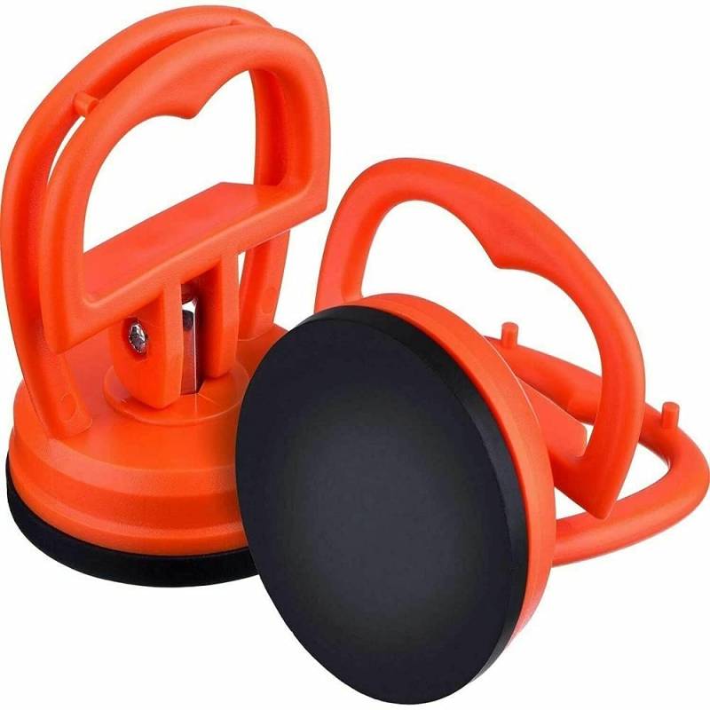Dellen Reparaturset Auto,Auto Beulen Entfernen 2 stücke Tragbare Mini Automotive Dent Puller Auto Reparatur Saugnapf 30kg Max Gewichtskörperarbeit Schadenspanel Auto Reparatur Zubehör von SJHFKDK