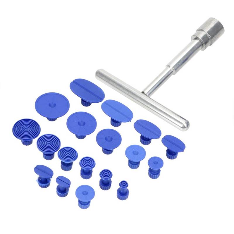 Dellen Reparaturset Auto,Auto Beulen Entfernen Metallauto Delle Reparaturabzieher Kunststoffdichtungsblatt Kein Kleber Universal Hagel Pit Sagging Repair Kit Auto Reparaturwerkzeuge von SJHFKDK