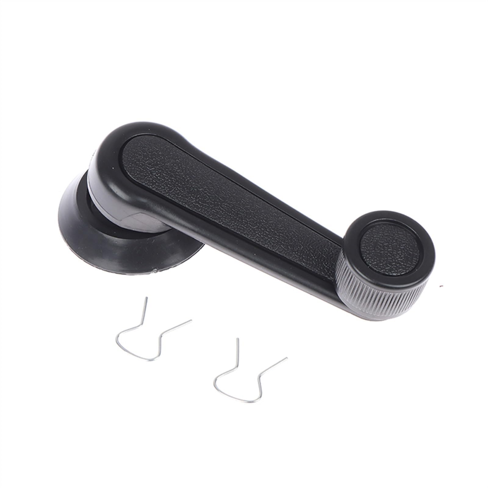 Fensterkurbel,Autofenster Kurbel 1PC Universal Auto Fenster Verbinden Wickler Griff Kurbel Tür Hebel Hand Ersatz Auto Fensterheber Handkurbel Auto Zubehör(Black) von SJHFKDK