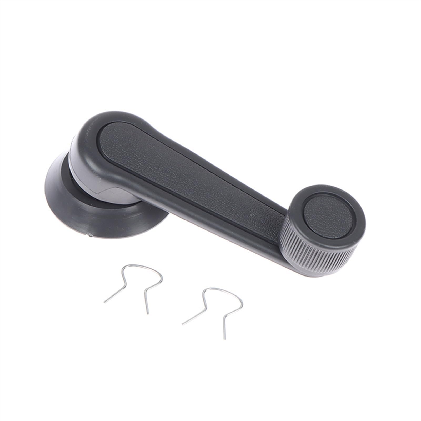 Fensterkurbel,Autofenster Kurbel 1PC Universal Auto Fenster Verbinden Wickler Griff Kurbel Tür Hebel Hand Ersatz Auto Fensterheber Handkurbel Auto Zubehör(Gray) von SJHFKDK