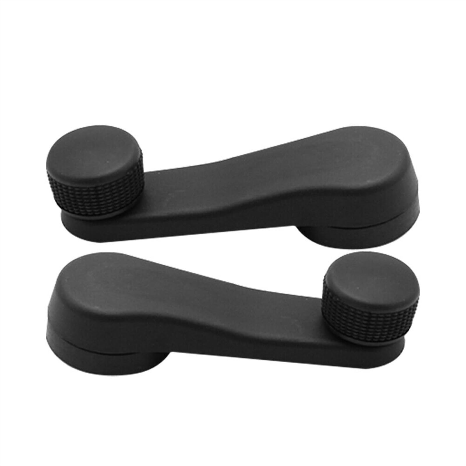 Fensterkurbel,Autofenster Kurbel 2 Stück Auto-Fensterhebergriff 1H0837581D, schwarzes ABS Fensterkurbel,Autofenster Kurbel 2 Stück Auto-Fensterhebergriff 1H0837581D, schwarzes ABS von SJHFKDK