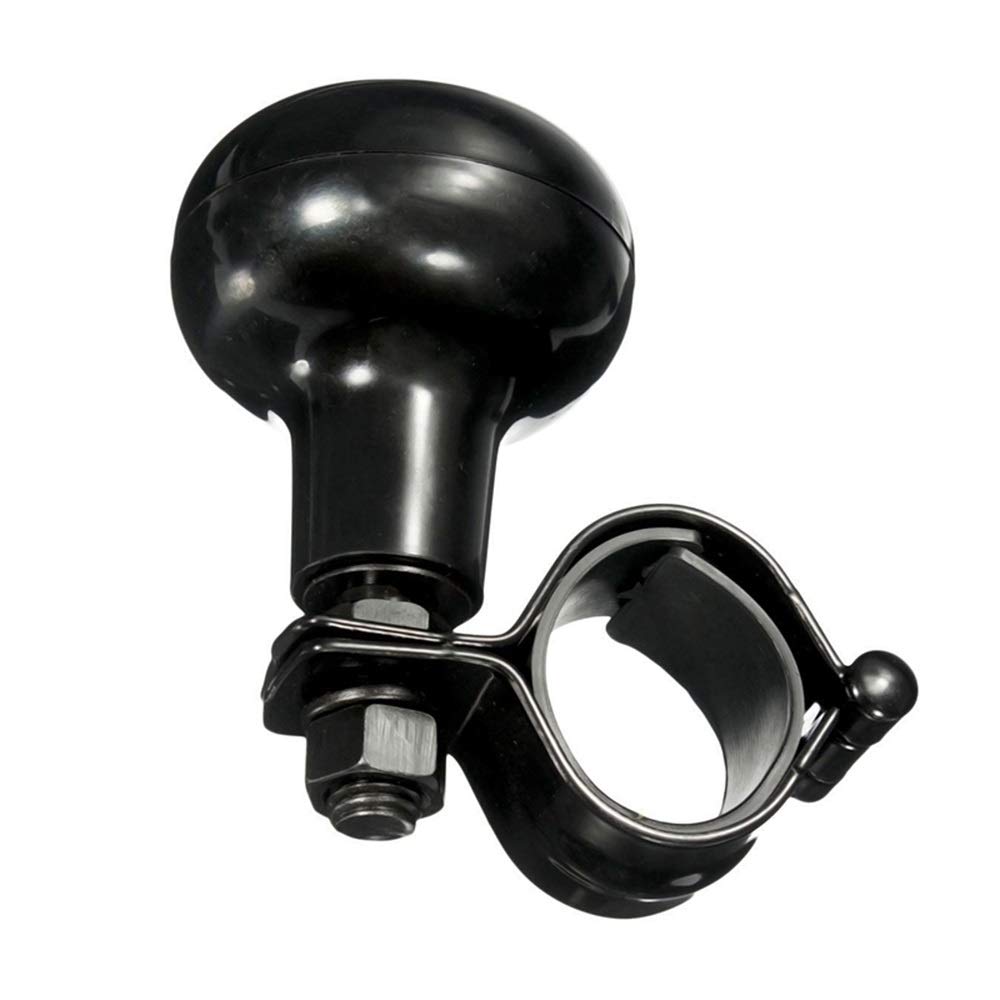 Lenkradknauf,Lenkradknopf Schwarz Auto-LKW-Kraft Lenkrad Spinner Booster-Hilfe-Knopf Kugelgriff Clamp Universal-Auto-Lenkrad Knob Booster-Ball Lenkradknauf,Lenkradknopf Schwarz Auto-LKW-Kraft Lenkrad Spinner Booster-Hilfe-Knopf Kugelgriff Clamp Universal-Auto-Lenkrad Knob Booster-Ball von SJHFKDK