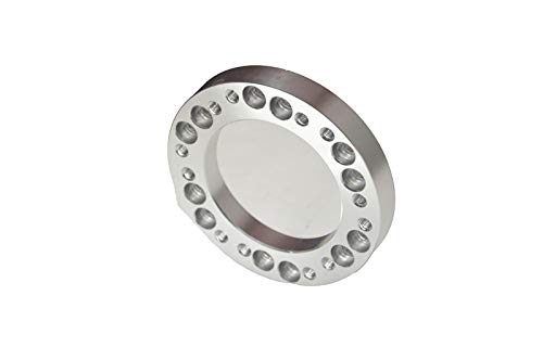 Lenkradnabenadapter,Lenkrad Schnellspannnabeapter Universal-Lenkrad-Nabe 1/2 Zoll Spacer Lenkrad Hub Boss Kit Adapter Spacer schwarz/gold/silber/lila/rot(Silver) von SJHFKDK