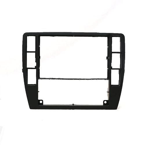 Radioblende,Car Radio Fascia 1 stücke car console frames center conseole stimmung lünette paneel dekorative rahmen radio fair face rahmen Passend für VW PASSAT B5 01-05 von SJHFKDK