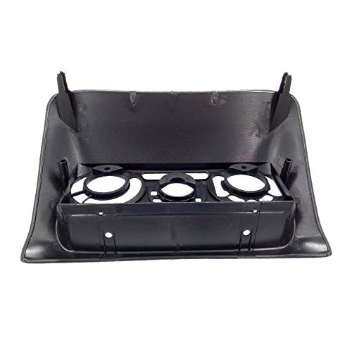 Radioblende,Car Radio Fascia 2 DIN Autoradio-Panel-Fascia Fit Passend für 2006 Mitsubishi Lancer IX Facia DVD Frame + Zentrum AC Steuerungsleiste Trim Lünette Install Kit(178x100mm) von SJHFKDK