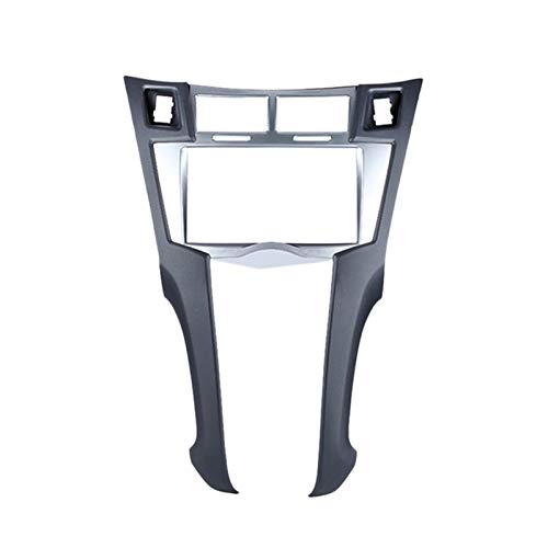 Radioblende,Car Radio Fascia 2 Lärm-Auto-Stereo-Rahmen Trim Kit Armaturenbrett Passend für 2005-2011 Toyota Yaris Vitz Platz DVD Player Einbaublende von SJHFKDK