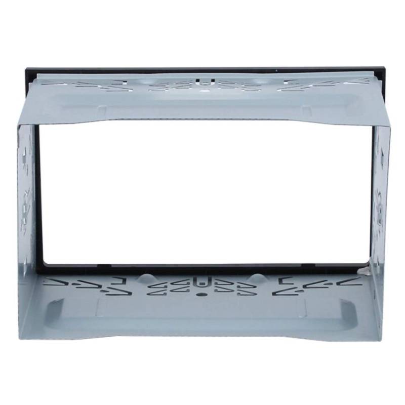 Radioblende,Car Radio Fascia 2Din-Armaturen-Kit-Funkkopf-Montageplatte 2 LÄRM Käfig Radio Fahrzeuggehäuse Autoradio DVD Spieler-Montagesrahmen-Zubehör von SJHFKDK