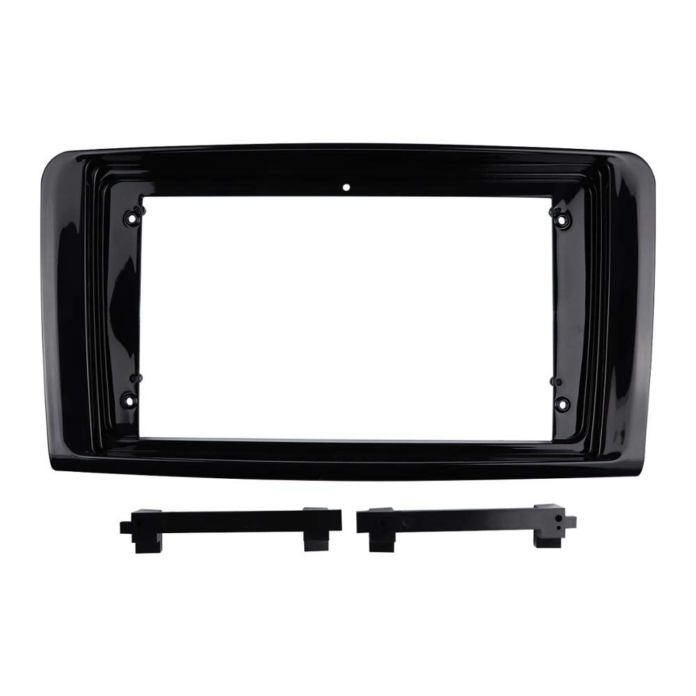 Radioblende,Car Radio Fascia 9-Zoll-Autoradio Fascias Fit Passend für Den Einsatz Passend für Mercede Benz ML W164 2006-2010 Armaturenbrett Installation Trim Kit Frame Stereoanlage Geographisches Posi Radioblende,Car Radio Fascia 9-Zoll-Autoradio Fascias Fit Passend für Den Einsatz Passend für Mercede Benz ML W164 2006-2010 Armaturenbrett Installation Trim Kit Frame Stereoanlage Geographisches Posi von SJHFKDK