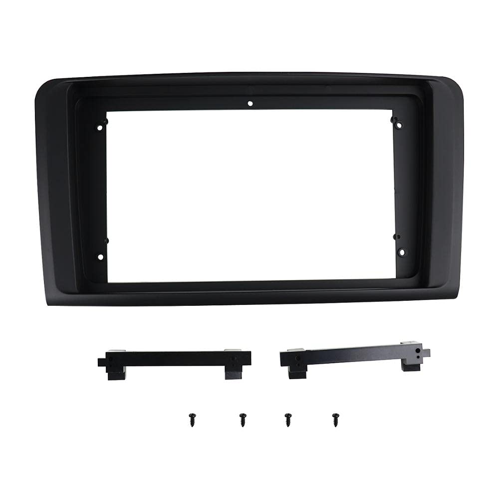 Radioblende,Car Radio Fascia 9-Zoll-Autoradio Fascias Fit Passend für Den Einsatz Passend für Mercede Benz ML W164 2006-2010 Armaturenbrett Installation Trim Kit Frame Stereoanlage Geographisches Posi Radioblende,Car Radio Fascia 9-Zoll-Autoradio Fascias Fit Passend für Den Einsatz Passend für Mercede Benz ML W164 2006-2010 Armaturenbrett Installation Trim Kit Frame Stereoanlage Geographisches Posi von SJHFKDK