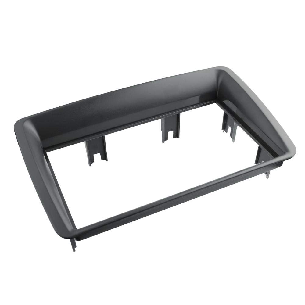 Radioblende,Car Radio Fascia Doppelte DIN-FASCION FIT FIT FIT AUF Fiat Panda Radio CD-DVD Stereo-Panel-Dash-Mount-Installations-Trimm-Kit-Rahmenplatte Lünette(178X102mm) von SJHFKDK