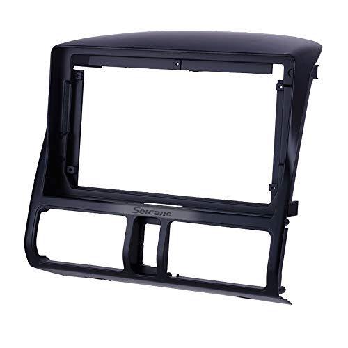 Radioblende,Car Radio Fascia Fascia Black Frame 9 Zoll Passend für Das Jahr 2002 HONDA CRV Dash Mount Kit Zierblende No Gap von SJHFKDK