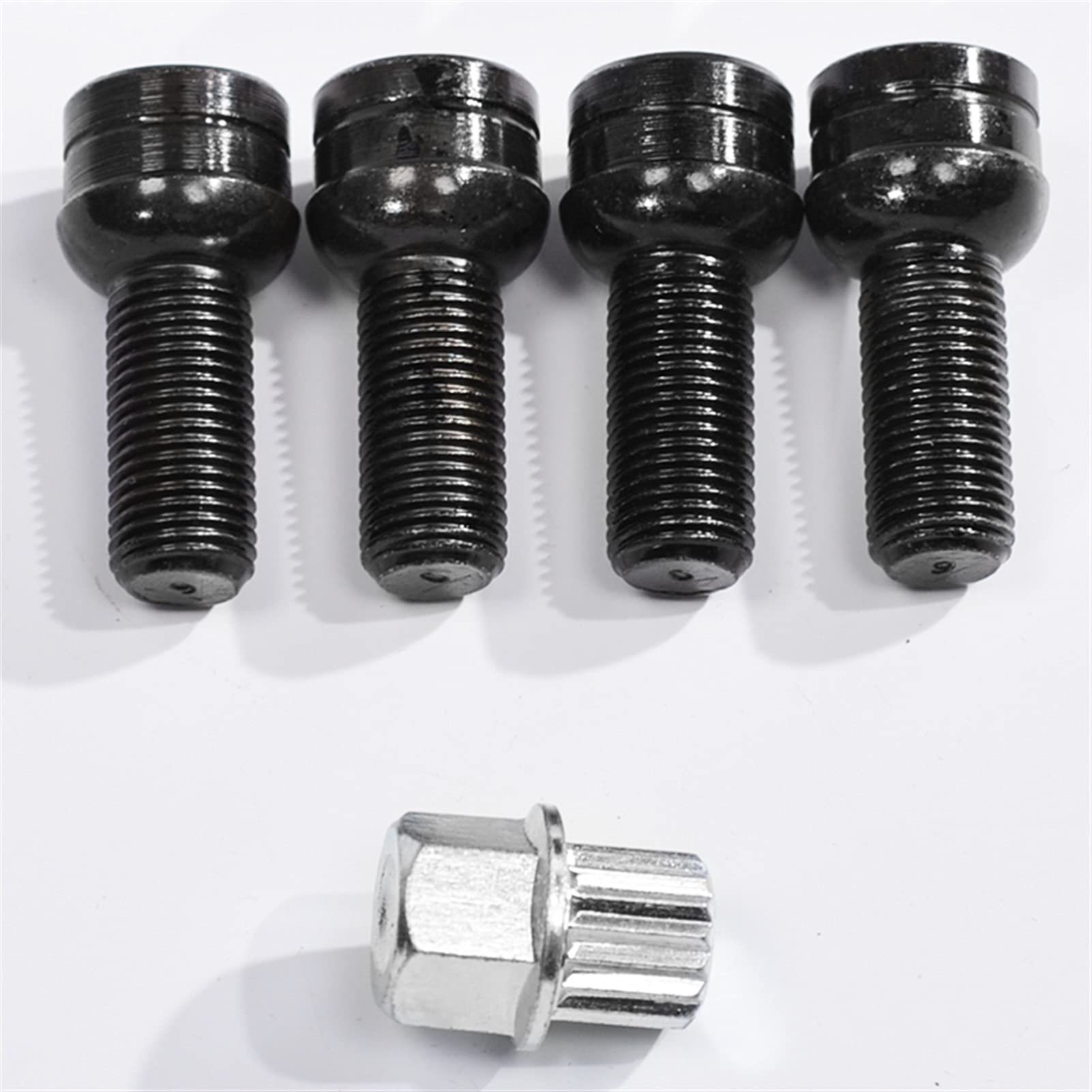 Radmuttern,Radschrauben 5 stücke 17mm Anti-Theft Rad Schraube Bolzen und Schloss Lase Nuss Passend für VW Golf Auto Radbolzen Zubehör Radmuttern,Radschrauben 5 stücke 17mm Anti-Theft Rad Schraube Bolzen und Schloss Lase Nuss Passend für VW Golf Auto Radbolzen Zubehör von SJHFKDK