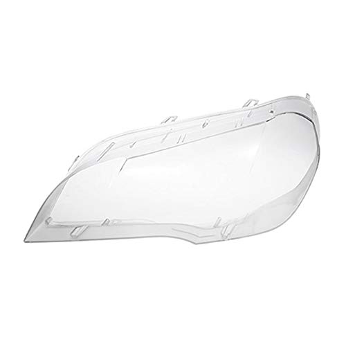 Scheinwerfergläser,Scheinwerfergläser Frontscheinw Auto Klarer Scheinwerferlinsenabdeckung Ersatzscheinwerfer Kopf Licht Lampe Hülle Abdeckung Passend Für BMW X5 E70 2008-2013(For left) von SJHFKDK
