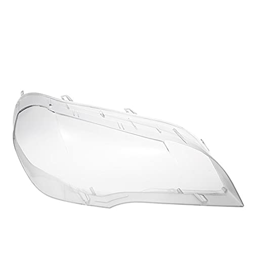 Scheinwerfergläser,Scheinwerfergläser Frontscheinw Auto Klarer Scheinwerferlinsenabdeckung Ersatzscheinwerfer Kopf Licht Lampe Hülle Abdeckung Passend Für BMW X5 E70 2008-2013(For right) von SJHFKDK