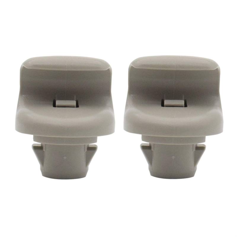 Sonnenblende Halterung,Sonnenblende Clip 2x Interieur Sun Visor Clips Fastener Clip Support Hook Halter Kleiderbügel Passend Passend Passend für Qashqai J10 Dualis 2007-2013 Defekt ersetzen von SJHFKDK
