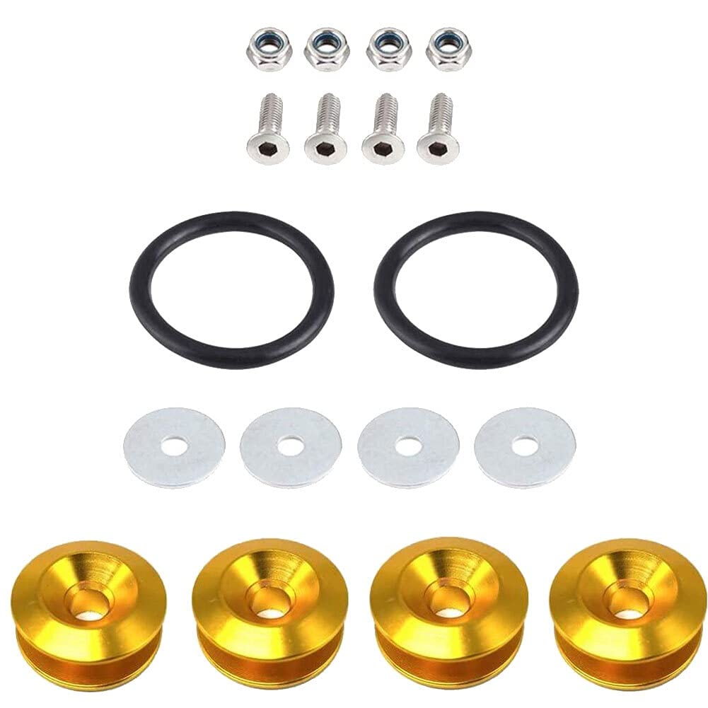 Unterlegscheiben Quick Release-Befestigungselemente Universal Auto Bumper Waschmaschine Fender Hatch Decks Teil Kit Goldene Front-Stoßfänger und Trunk-Hatch-Deckel KotflüGel Unterlegscheibe Schraube(G Unterlegscheiben Quick Release-Befestigungselemente Universal Auto Bumper Waschmaschine Fender Hatch Decks Teil Kit Goldene Front-Stoßfänger und Trunk-Hatch-Deckel KotflüGel Unterlegscheibe Schraube(G von SJHFKDK