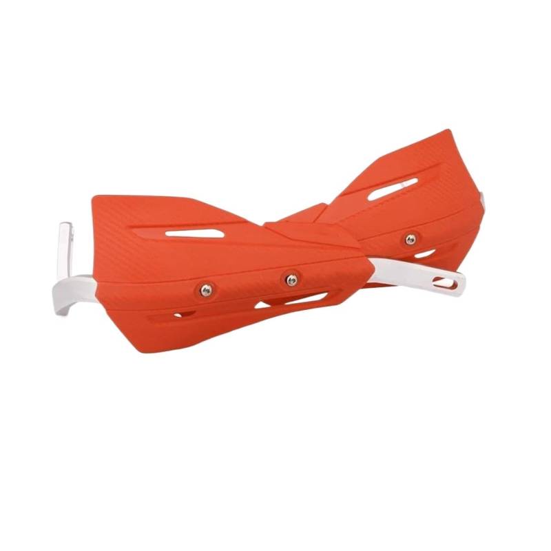 Motorrad Handschützer Für 125cc Für 250cc 22MM 28MM Motorrad Hand Lenker Griff Bar Guards Handschutz Motorrad Hand Schutz Handschutz Lenker(Orange2) von SJHYLL
