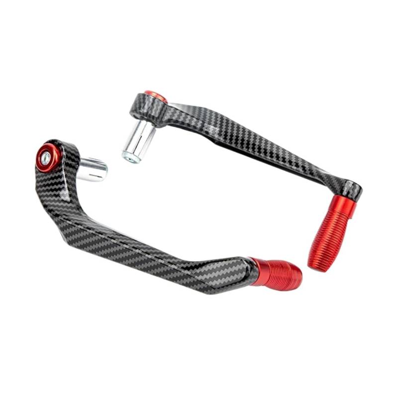 Motorrad Handschützer Motorrad Aluminiumlegierung Lenker Bremse Kupplungshebel Handschutz Schutz Modifikation Zubehör Handschutz Handschutz Lenker(4) von SJHYLL