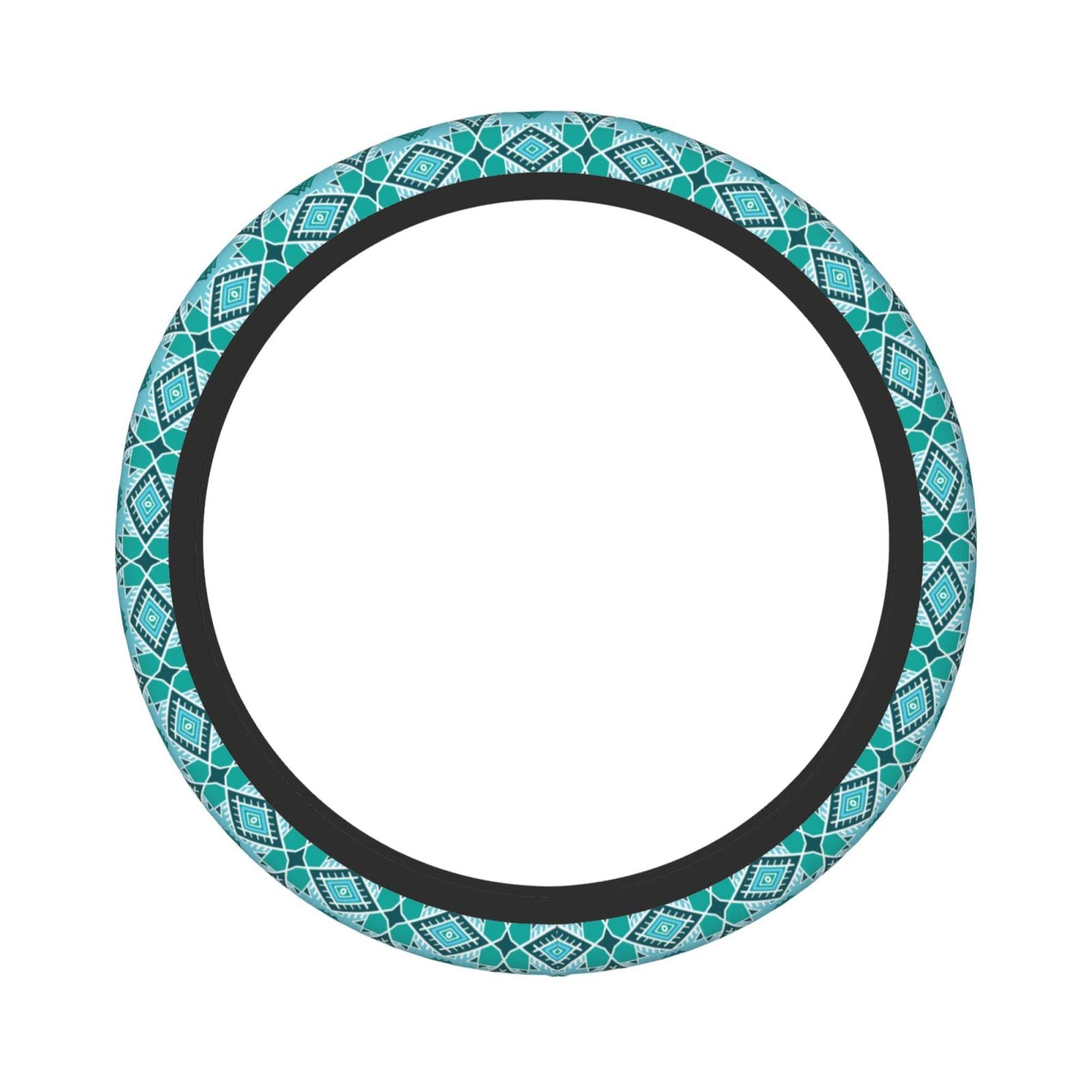 SJOAOAA Bohemia Green Car Steering Wheel Cover Womens & Men Fashion Car Decor,Thick Car Wheel Cover Sweat Absorption Steering Wheel Cover Car Accessories,Neoprene Steering Wheel Covers 38,1 cm SJOAOAA Bohemia Green Car Steering Wheel Cover Womens & Men Fashion Car Decor,Thick Car Wheel Cover Sweat Absorption Steering Wheel Cover Car Accessories,Neoprene Steering Wheel Covers 38,1 cm von SJOAOAA