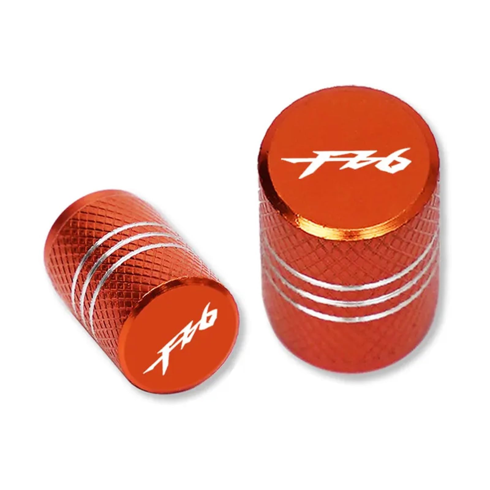 Ventilkappen für Alu-Reifen Für FZ6 Motorrad Aluminium Rad Reifen Ventil Stem Caps FZ6 2004-2015 2010 2011 2012 2013 2014 Teile(Orange) von SJOIOOP