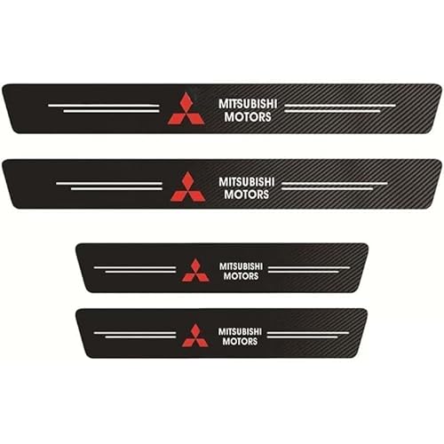 4 Stück Auto Einstiegsleisten Schutz, für Mitsubishi ASX 2019-2022 2023 2024 Anti Scratch Türschweller Schutz Leisten Auto Türeinstiegsschutz Aufkleber Car Zubehör,C von SJPJDGFC