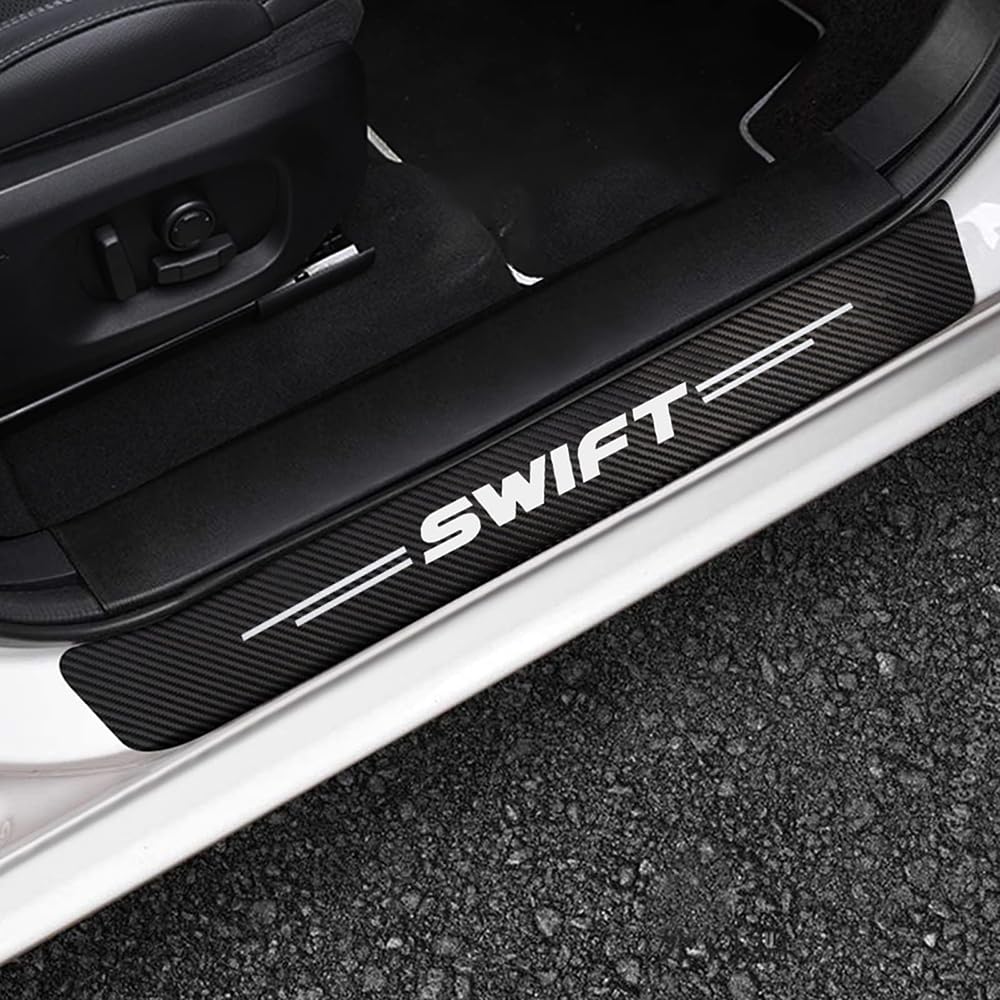 4 Stück Auto Einstiegsleisten Schutz, für Suzuki Swift 2022 2021-2014 Anti Scratch Türschweller Schutz Leisten Auto Türeinstiegsschutz Aufkleber Car Zubehör 4 Stück Auto Einstiegsleisten Schutz, für Suzuki Swift 2022 2021-2014 Anti Scratch Türschweller Schutz Leisten Auto Türeinstiegsschutz Aufkleber Car Zubehör von SJPJDGFC