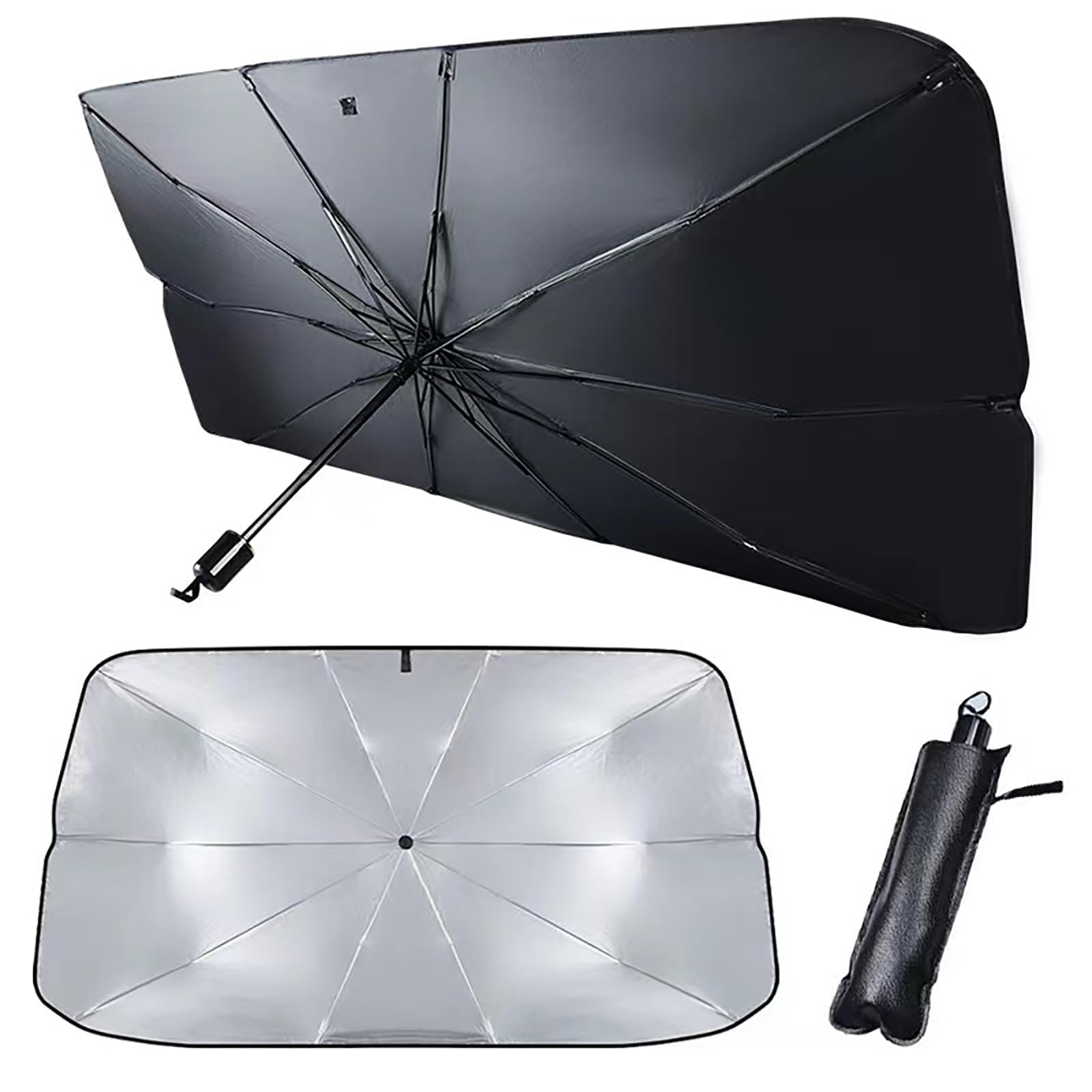 Front Windschutzscheibe Sonnenschutz, für Alfa Romeo 145 146 147 155 156 159 164 166 4C 8C Auto Sonnenschutz Blockiert UV-Strahlen Windschutzscheibe Sonnenblende,125 * 65cm Front Windschutzscheibe Sonnenschutz, für Alfa Romeo 145 146 147 155 156 159 164 166 4C 8C Auto Sonnenschutz Blockiert UV-Strahlen Windschutzscheibe Sonnenblende,125 * 65cm von SJPJDGFC