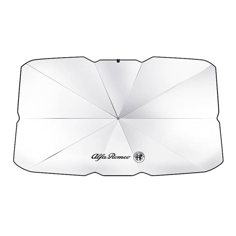 Front Windschutzscheibe Sonnenschutz, für Alfa Romeo 8C Spider 2009-2010 Auto Sonnenschutz Blockiert UV-Strahlen Windschutzscheibe Sonnenblende,B-125 * 65cm von SJPJDGFC