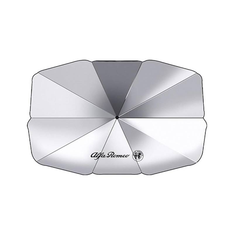 Front Windschutzscheibe Sonnenschutz, für Alfa Romeo 8C Spider 2009-2010 Auto Sonnenschutz Blockiert UV-Strahlen Windschutzscheibe Sonnenblende,D-140 * 80cm von SJPJDGFC