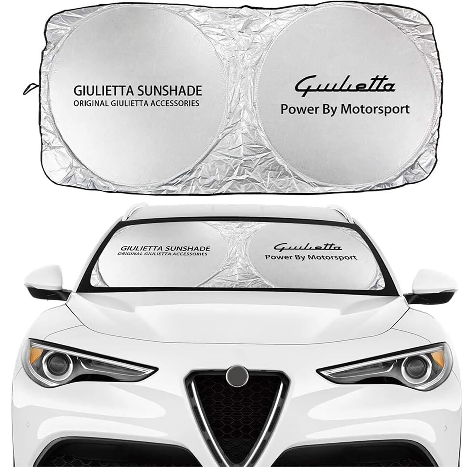 Front Windschutzscheibe Sonnenschutz, für Alfa Romeo MiTo 2008-2018 Auto Sonnenschutz Blockiert UV-Strahlen Windschutzscheibe Sonnenblende Front Windschutzscheibe Sonnenschutz, für Alfa Romeo MiTo 2008-2018 Auto Sonnenschutz Blockiert UV-Strahlen Windschutzscheibe Sonnenblende von SJPJDGFC