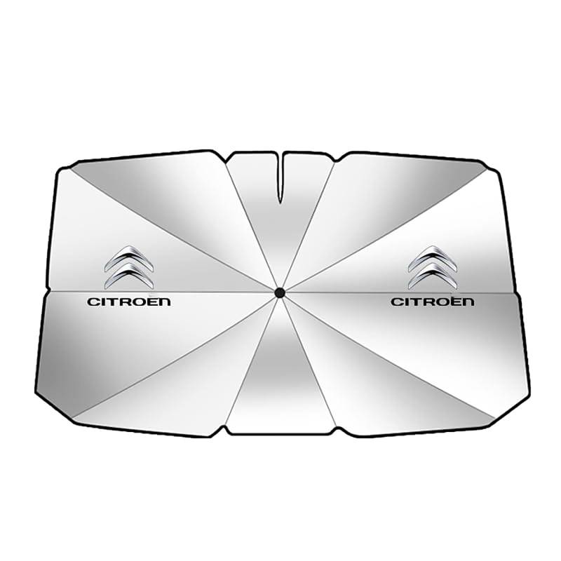 Front Windschutzscheibe Sonnenschutz, für Citroen C4 II Grand Picasso 2016-2018 Auto Sonnenschutz Blockiert UV-Strahlen Windschutzscheibe Sonnenblende,L von SJPJDGFC