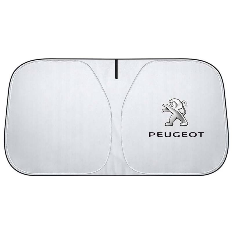 Front Windschutzscheibe Sonnenschutz, für Peugeot 307 CC 308 308 CC 406 407 Auto Sonnenschutz Blockiert UV-Strahlen Windschutzscheibe Sonnenblende von SJPJDGFC